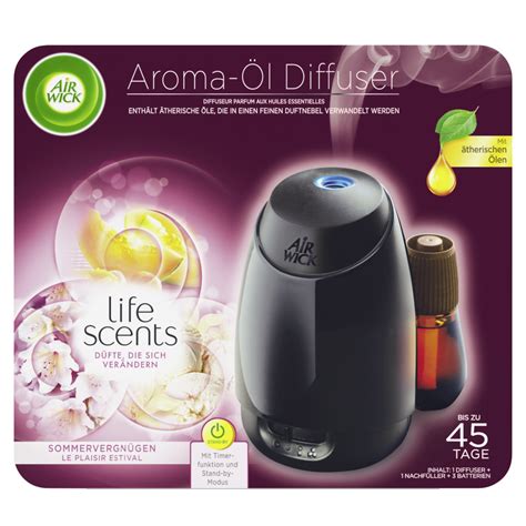 Air Wick Aroma Öl Diffuser Duftspender Starter Set Life Scents