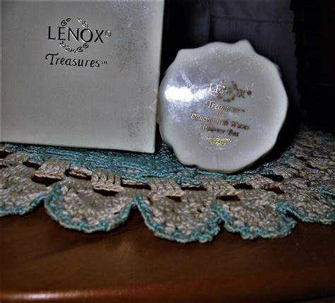 Lenox Treasures Dolphin Treasure Box With Charm In The Etsy