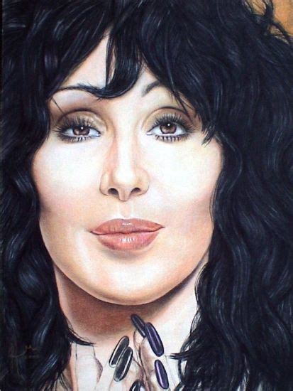 There's a problem loading this menu right now. Stars Portraits - Portrait of Cher by Keithalan - 1 | Portrait, Celebrity portraits, Online gallery