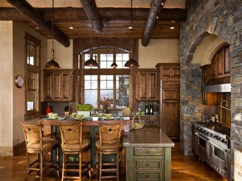 Rustic Contemporary Decor Rustic Tuscan Style Homes In