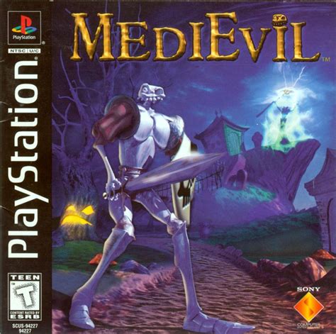Medievil 1998 Playstation Box Cover Art Mobygames