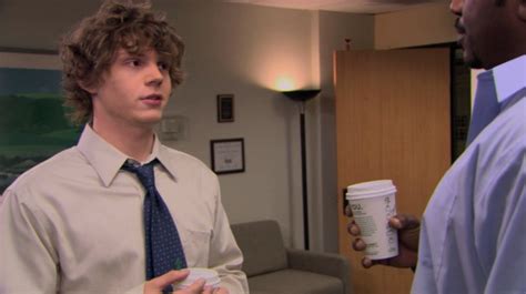 He appeared in the seventh season in the episode nepotism in the office. Evan Peters may be playing the crazy Tate Langdon... | I ...