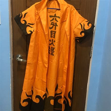 Naruto Hokage Robe Costume Shopee Philippines
