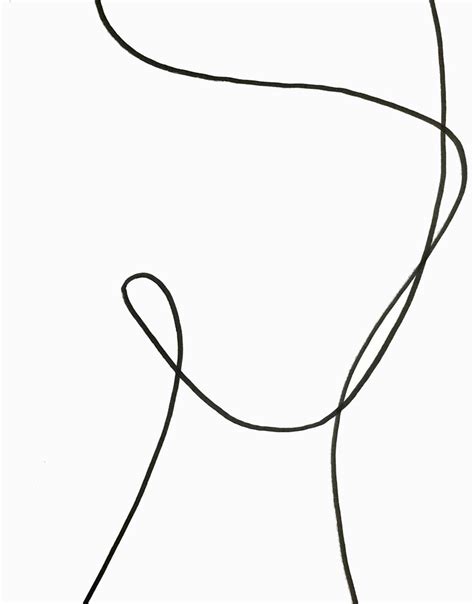 Abstract face line drawing printable female form art poster etsy. One Line Drawing Face | Free download on ClipArtMag