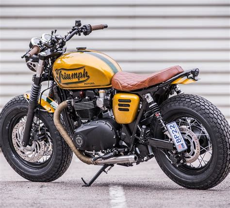 Hell Kustom Triumph Bonneville T120 By Down And Out Cafe Racers