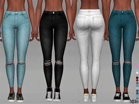 New Look Hallie Skinny Jeans By Margeh 75 At Tsr Sims 4 Updates