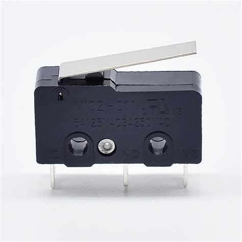 Micro Switch 3pin Nonc Mini Limit Switch 5a 250vac M102 011 Roller Arc