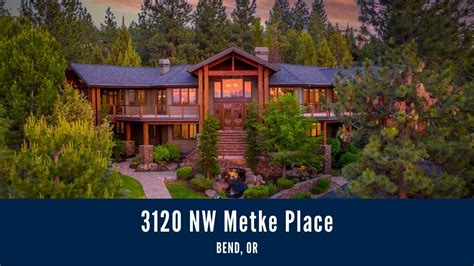 Real Estate For Sale Bend Oregon 3120 Nw Metke Place Youtube