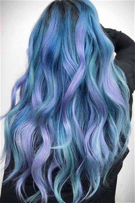 33 Blue Ombre Hair Color Trend In 2019