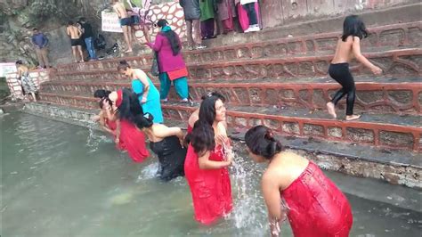 indian women holy bath youtube