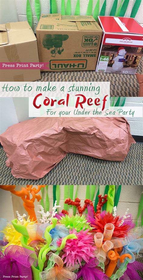 Popular coral reef home decor of good quality and at affordable prices you can buy on aliexpress. How to Make a Coral Reef Decoration - by Press Print Party!
