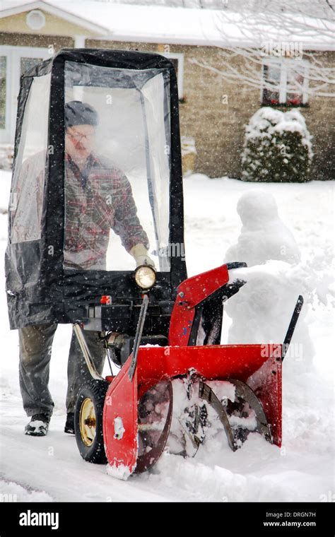 Old Snow Blower High Resolution Stock Photography And Images Alamy