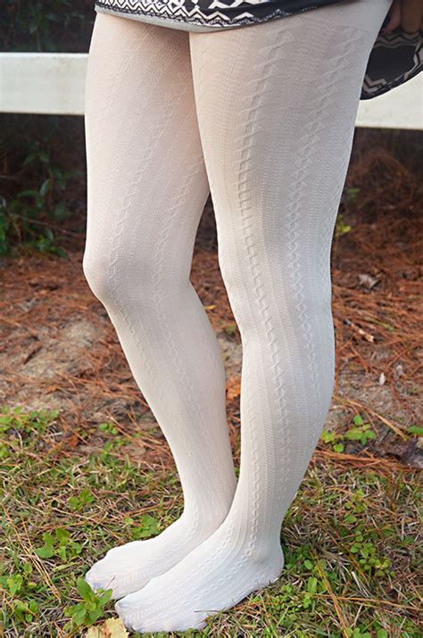 Call It A Night Tights White Tights Patterned Tights Tight Leggings