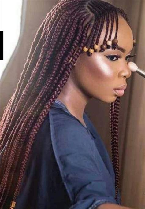 Pin By Merry Loum On Tresses Africaines Lemonade Braids Hairstyles