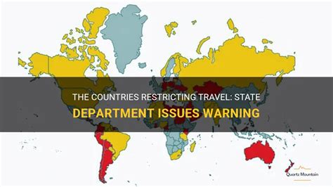 The Countries Restricting Travel State Department Issues Warning