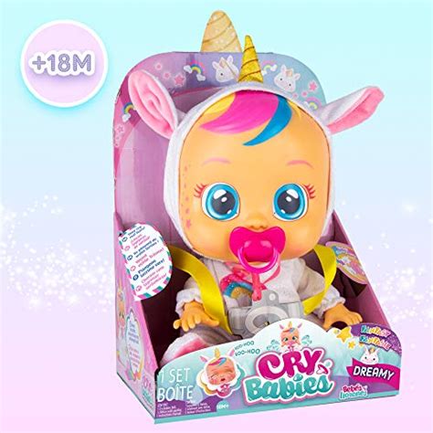 Cry Babies Fantasy Dreamy Unicorno Bambola Interattiva Che Piange