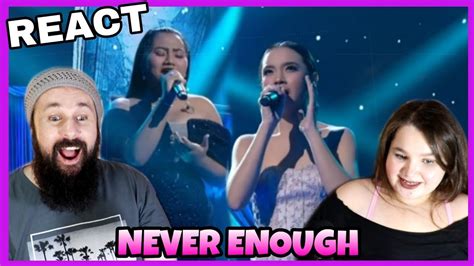Vocal Coaches React Lyodra And Maria Never Enough Youtube