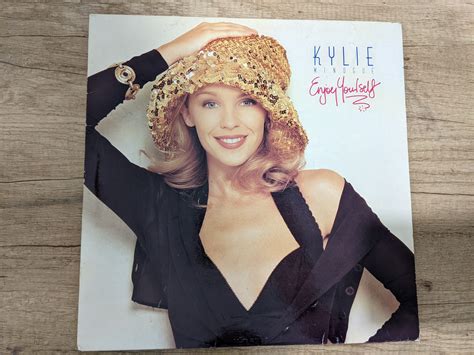 Kylie Minogue Enjoy Yourself Vinyl ge მუსიკალური ვინილები ფირფიტები