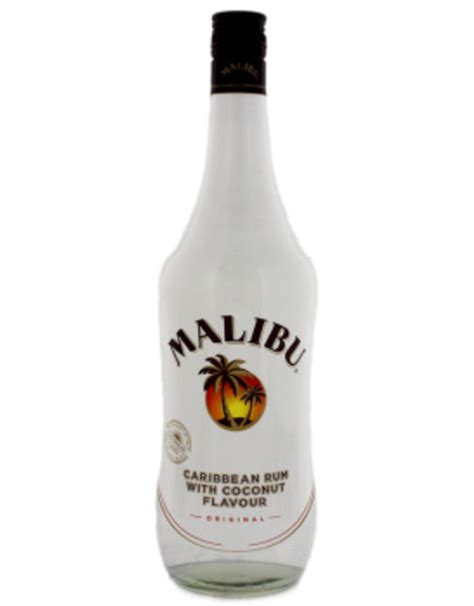 Add ice tea to a shaker full of ice. Malibu Malibu Coconut Rum 1,0L 21,0% Alcohol - Luxurious Drinks™
