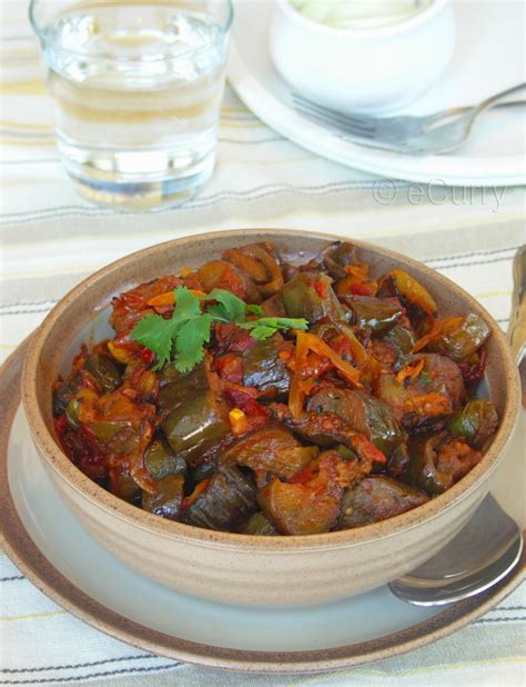 baingan patiala spicy stir fried eggplants ecurry the recipe blog