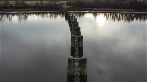 Old Swing Bridge Alloa To South Alloa Youtube