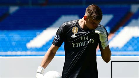 Presentación De Andriy Lunin Blog Del Real Madrid