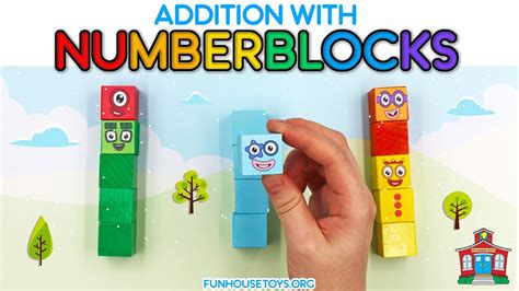 Numberblocks New Counting Up Learn To Count Fun House Toys