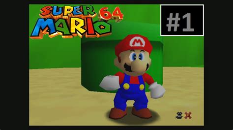 Super Mario 64 Walkthrough Part 1 Bob Omb Battle Field Youtube