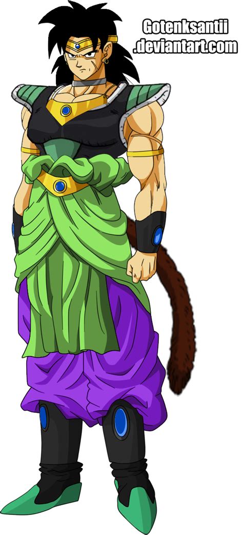Old Broly And New Broly Fusion By Gotenksantii On Deviantart