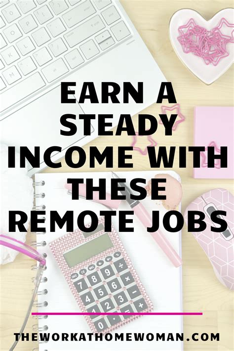 A Massive List Of Work At Home Jobs For Reliable Income Work From