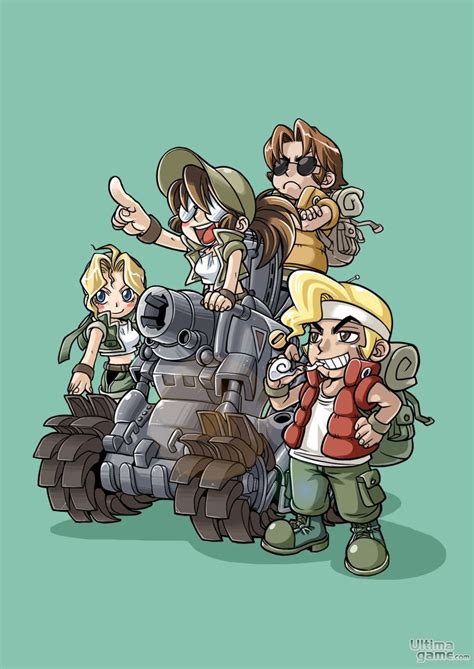 Metal Slug Personajes De Videojuegos Personajes De Street Fighter