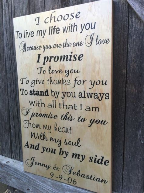 Often you are in search of an outstanding and unique gift for your friends and family members. Wood Anniversary Gift for Him Wooden Anniversary Gift Personalized Wedding Vows ... #an… | Wood ...