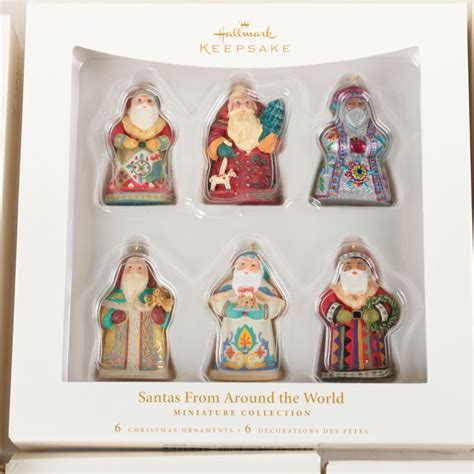 Hallmark Keepsake Miniature Christmas Ornament Sets Ebth