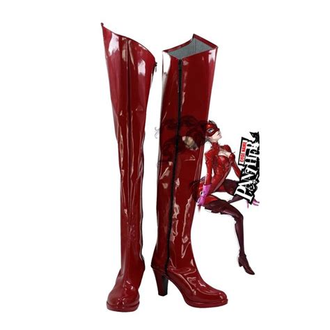 Persona 5 Anne Takamaki Cosplay Shoes Anime Boots Buy At The Price Of