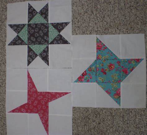 Down To Sew Star Quilt Block Of The Month Blocks 1 3
