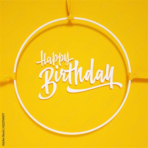 717 Happy Birthday Yellow Background Picture Myweb