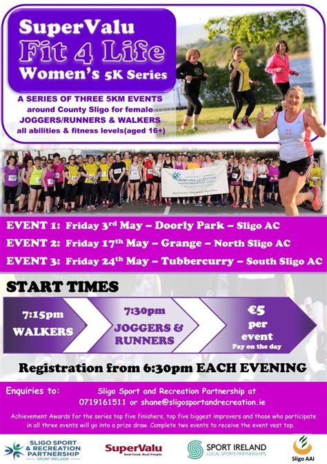 2019 Supervalu Womens Walk To Run 5k Series Kicks Off Fri 3rd May