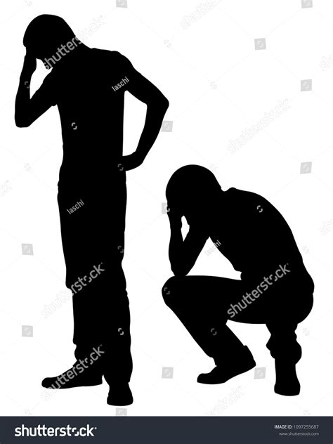 11042 Frustrated Silhouette Images Stock Photos And Vectors Shutterstock