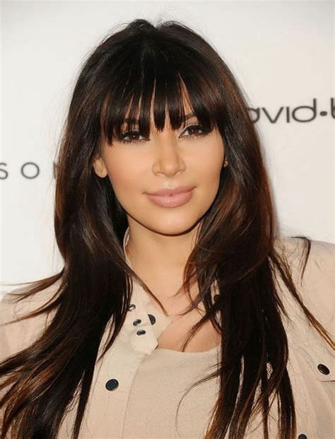 100 Cute Hairstyles With Bangs For Long Round Square Faces Page 9 Of 9