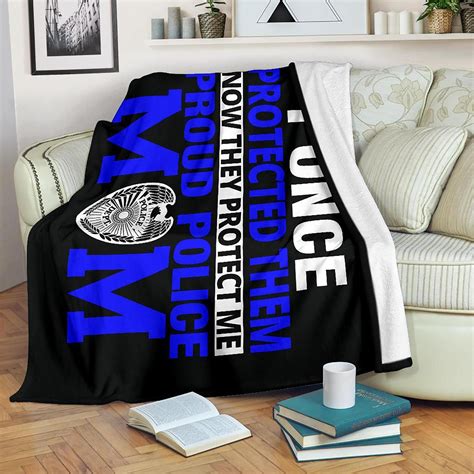 Police Fleece Blanket Police T Police Deputy Law Etsy Police Ts Blanket Police Blanket