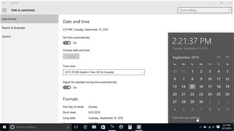 Change The Date And Time In Windows 10 Tutorial Teachucomp Inc