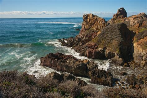 Cliffs And Pacific Coast Free Stock Photo Public Domain Pictures