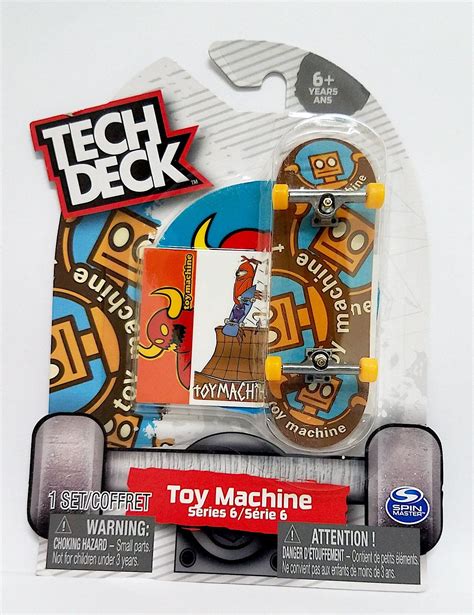 Tech Deck Toy Machine Series 6 Skateboard Toy Fingerboard Tech Deck