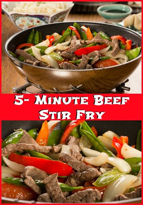 Transfer to a heated platter; Celebrate Chinese New Year with a 5-Minute Beef Stir Fry! | Stir fry, Beef stir fry, Beef