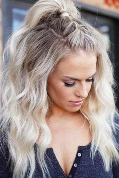 Gorgeous Half Uphalf Down Hairstyles For Long And Medium Hair Nygal Thick Hair Styles