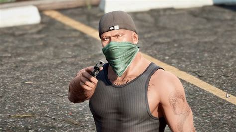 One Handed Gangster Hold For Franklin Gta Mod Grand Theft Auto Mod My