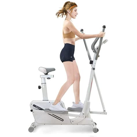 Dripex Cross Trainer 2 In 1 Exercise Bike Cardio Fitness Home Gym
