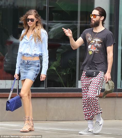 Jared Leto Brunches With Rumored Girlfriend In Nyc Daily Mail Online