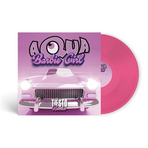 aqua and tiesto barbie girl limited pink vinyl 7 single recordstore