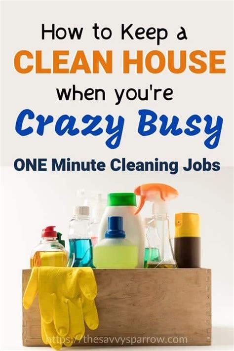 How To Keep A Clean House When You Only Have A Few Minutes